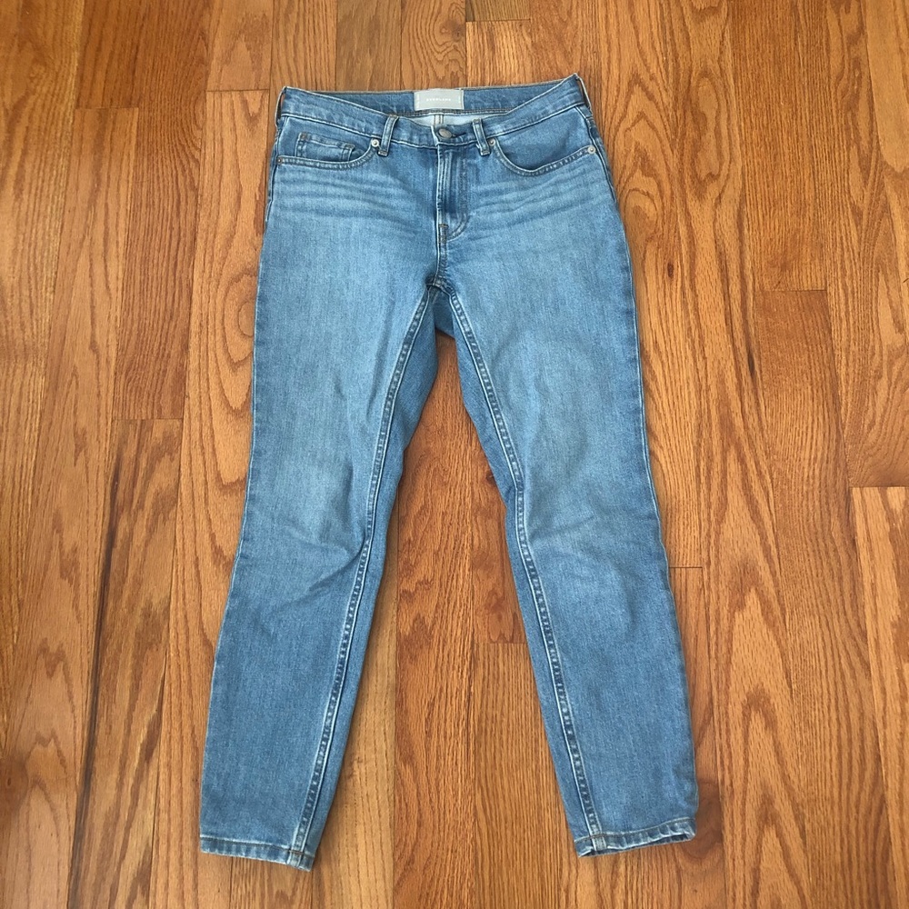 Everlane mid rise skinny ankle jean